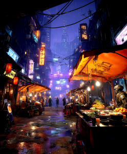 Neon Stalls Prompt