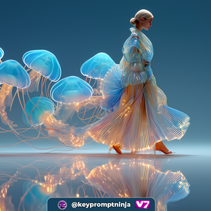 Aqua Fashion Prompt