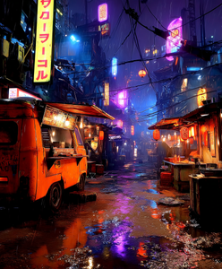 Neon Megacity Prompt